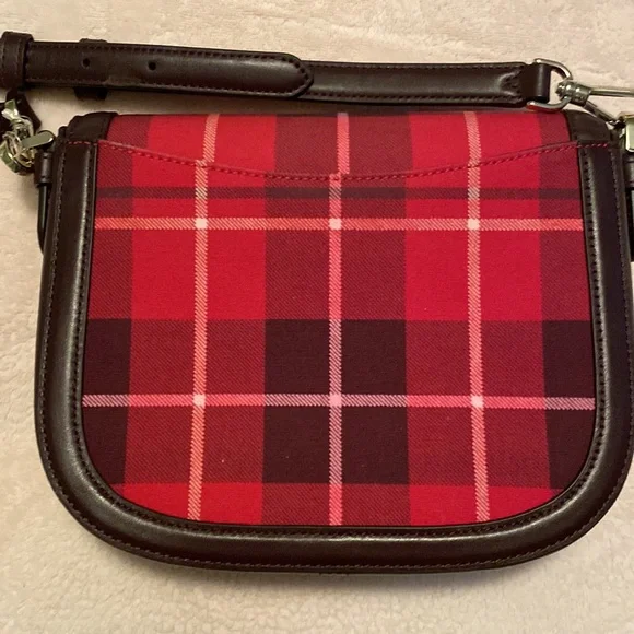 NWOT Kate Spade Leila Plaid Crossbody & CC Wallet - Picture 5 of 14